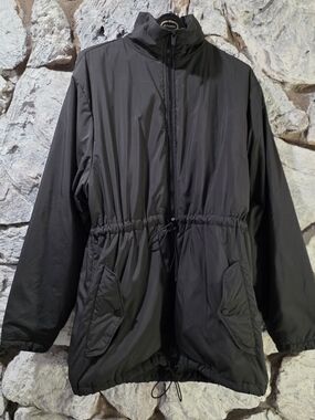 Fear Of God Essentials Charcoal Gray Oversized Shell Jacket Mens Small $285 MSRP